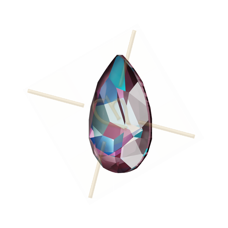 4320 14*10mm pear Swarovski Burgundy DeLite