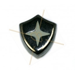 spacer metal "shield" 14mm Gunmetal