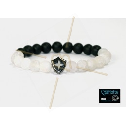 tussenstuk metaal "shield" 14mm