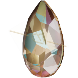 4320 14*10mm pear Swarovski Cappuchinno DeLite L133D