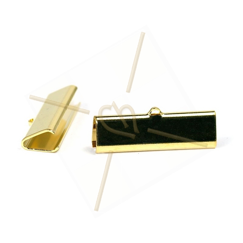 pince-cordon 30*9mm gold plated
