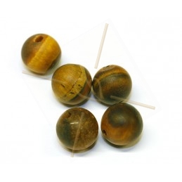 Oeil de Tigre Mate natural stone 8mm