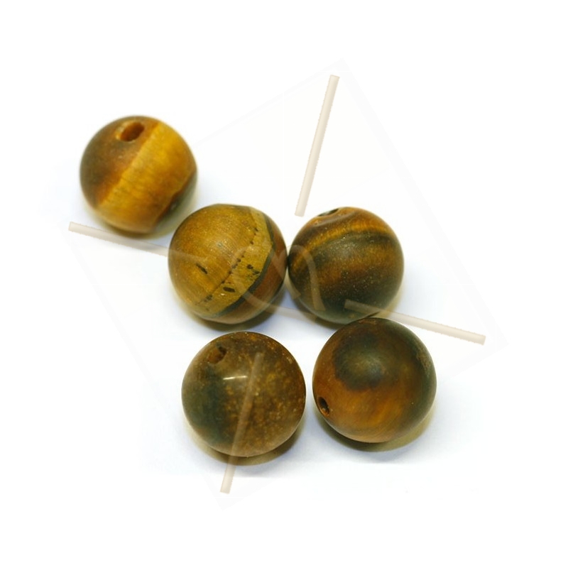 Oeil de Tigre Mate natural stone 8mm