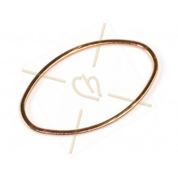 anneau de montage 26*16mm Rose Gold