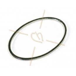 anneau de montage 26*16mm Rhodium