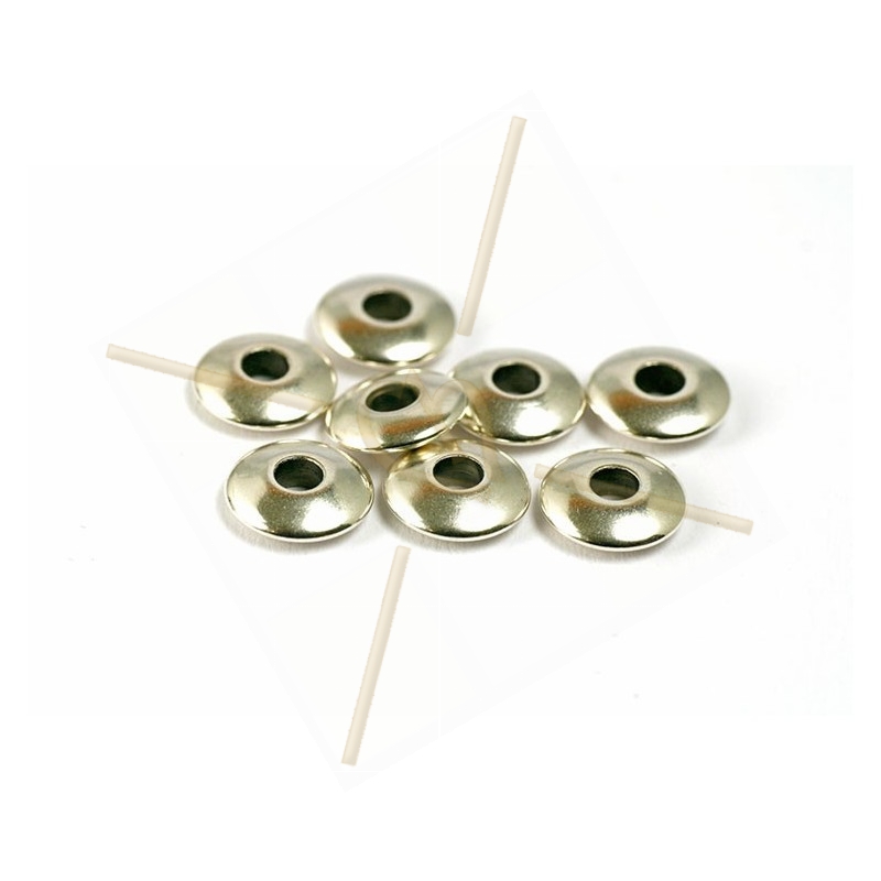 tussenstukje rond 6mm gaatje 1.3mm