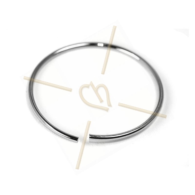 metal open mountingring 25mm