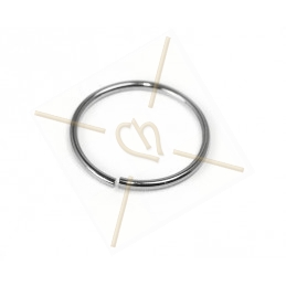 metal open mountingring 15mm