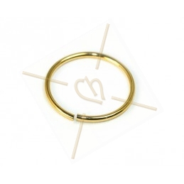 metal open mountingring 15mm