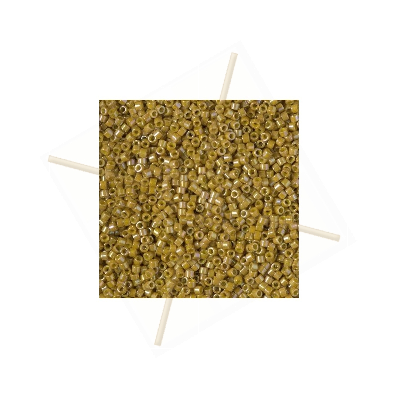 Miyuki Delica 11/0 5gr. Glazed Opaque Pistachio
