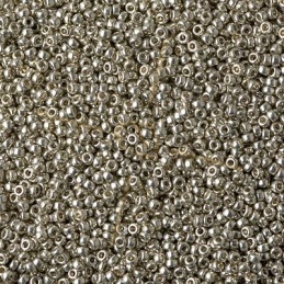 Duracoat Galvanised Lt. Pewter - Miyuki Rocaille 15/0 10 gr.