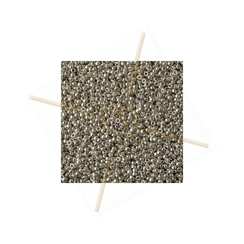Duracoat Galvanised Lt. Pewter - Miyuki Rocaille 15/0 10 gr.