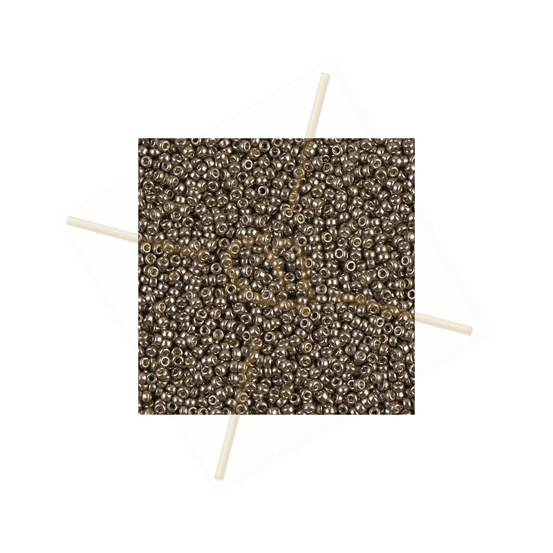 Duracoat Galvanised Pewter - Miyuki Rocaille 15/0 10 gr.