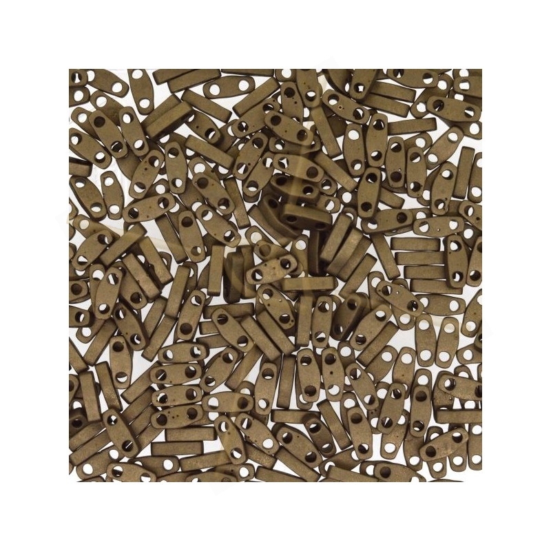 Miyuki Quarter Tila Dark Bronze Matte 2006