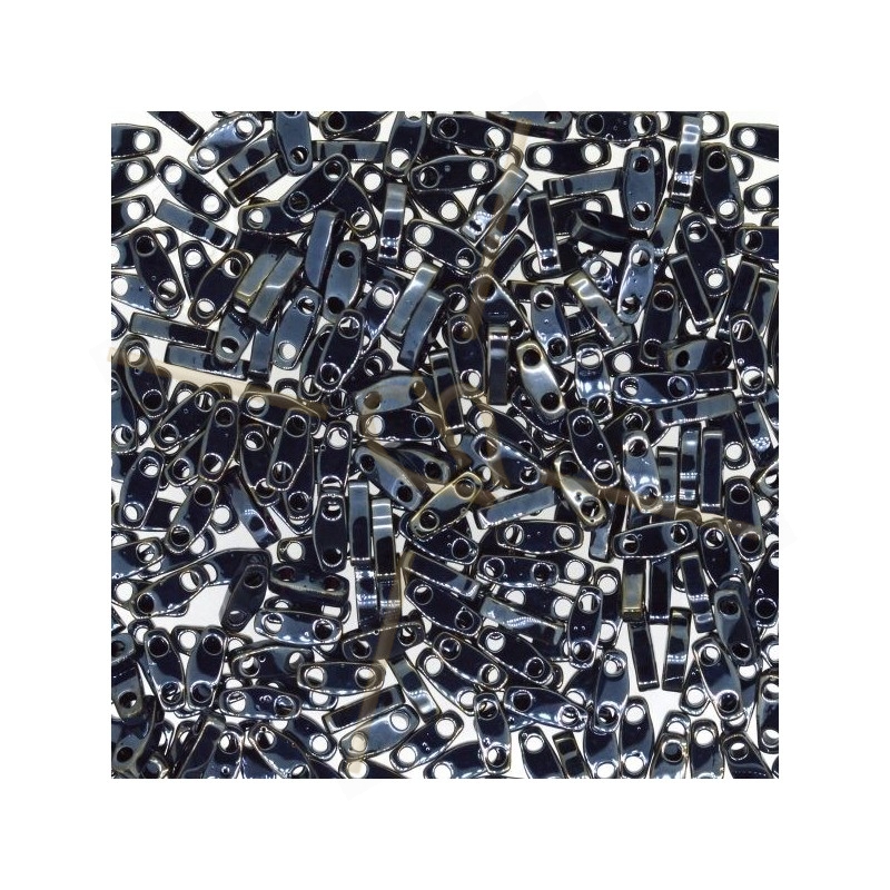 Miyuki Quarter Tila Hematite 464