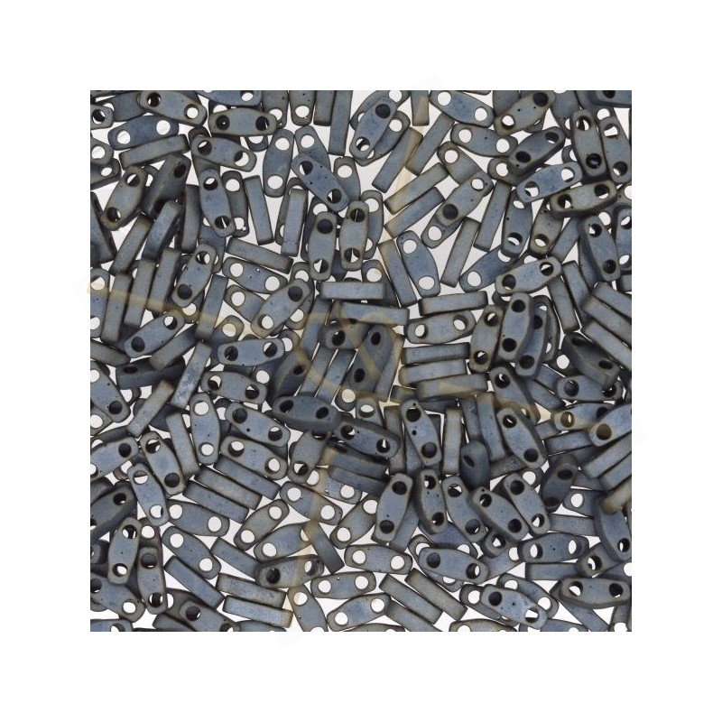 Miyuki Quarter Tila Grey Matte Metallic 2002