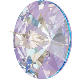 1122 - 14mm Rivoli Swarovski Lavender Delite L144D