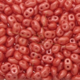 Superduo Matubo Pearl Shine Light Coral