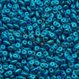 Superduo Matubo Metalust Turquoise