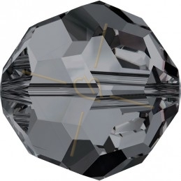 Silver Night boule 8mm Swarovski SINI