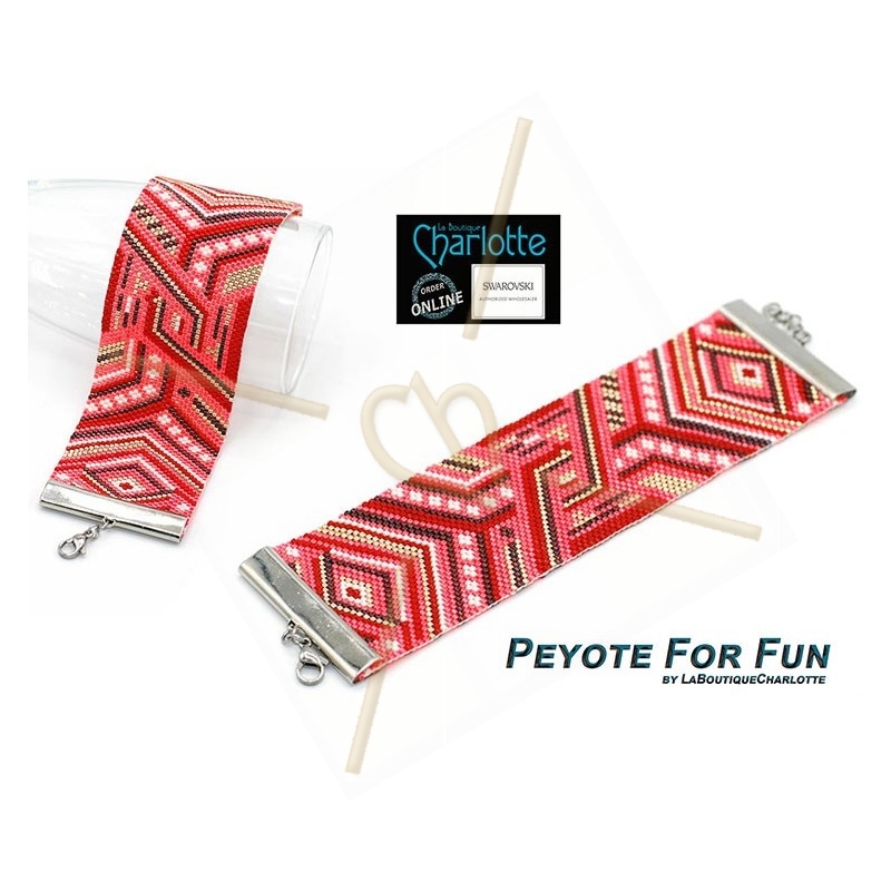 Grille Peyote armband FabRab 1