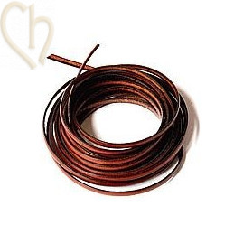 leder Lint Marron m.