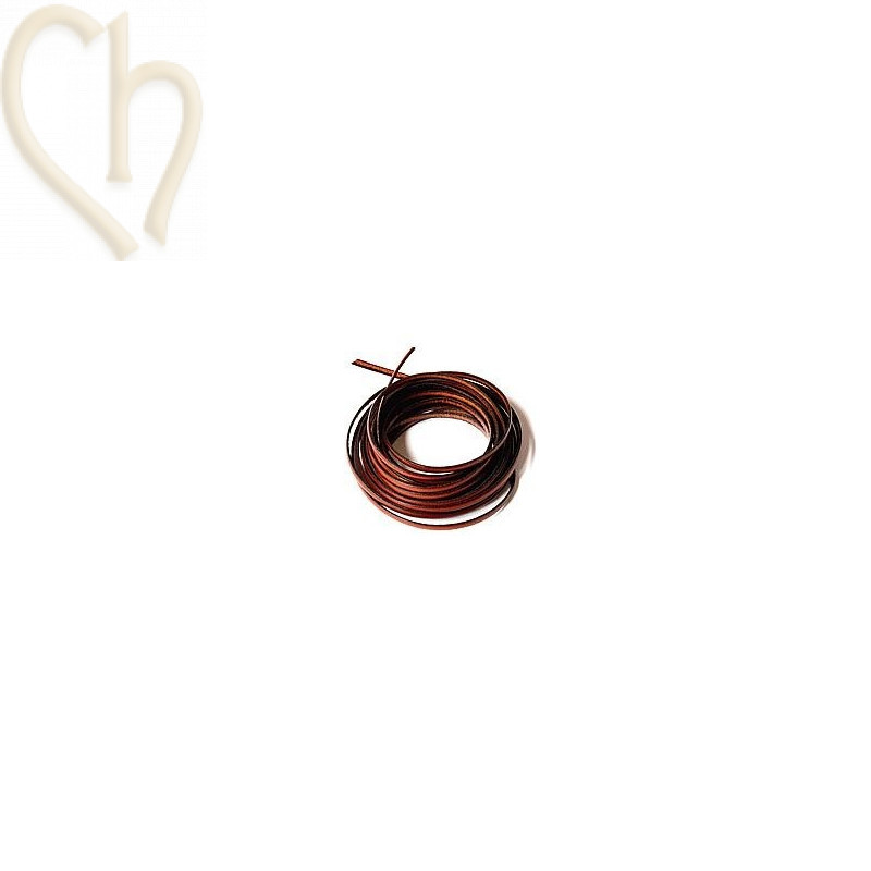 leder Lint Marron m.