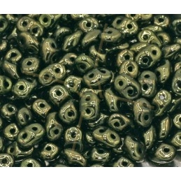 Superduo Matubo Olivine Metallic