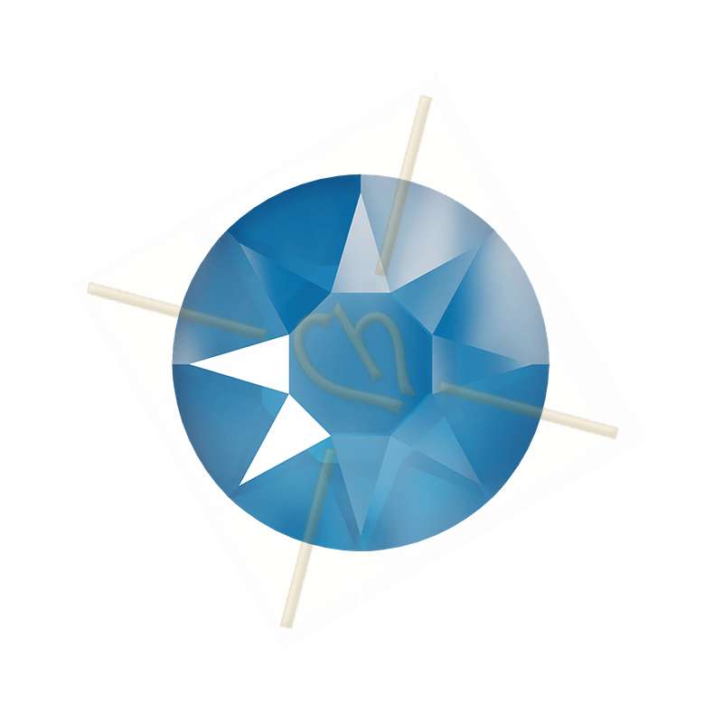 Strass Swarovski Hotfix 2078 SS20 4.7mm Electric Blue L134S