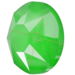 Strass Swarovski Hotfix 2078 SS20 4.7mm Electric Green L135S