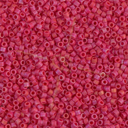 Miyuki Delica 11/0 - Red Opaque Frosted Luster - Db362