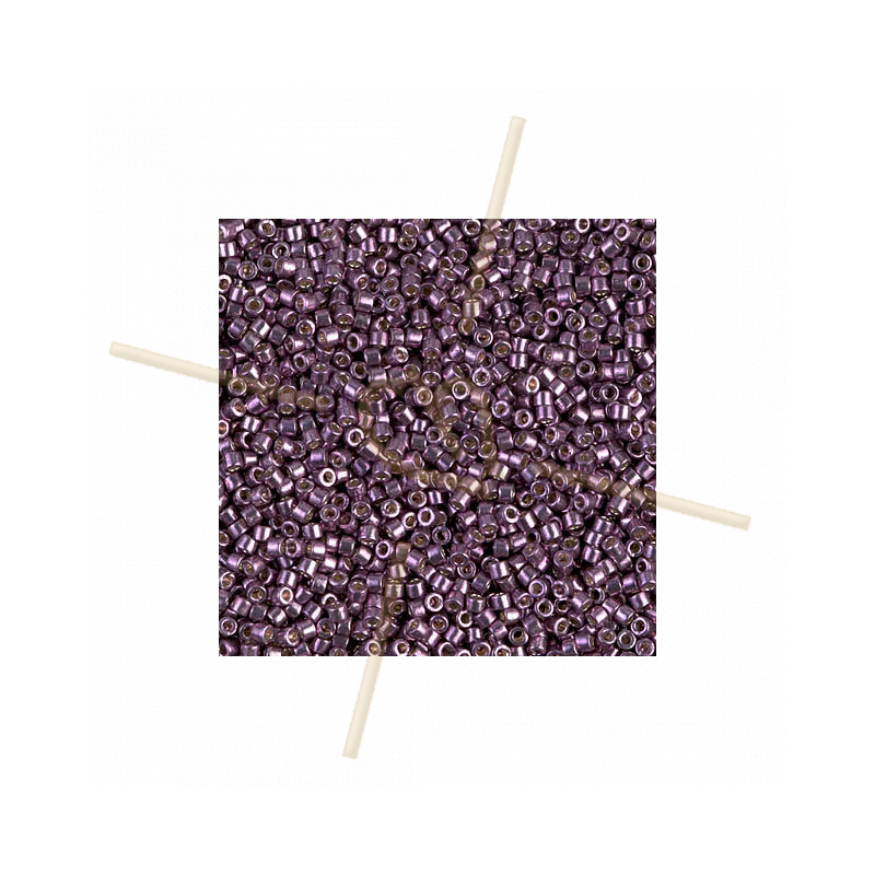 Miyuki Delica 11/0 - Duracoat Galvanised Eggplant - Db1850