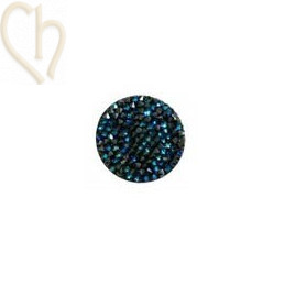 Crystal Rocks 15mm Bermuda Blue / zwart