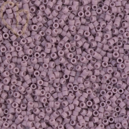 Miyuki Delica 11/0 Beads Matte Opaque Mauve DB0758 | Boutique Charlotte