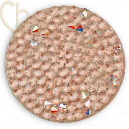 Crystal Rocks 30mm Crystal AB Pastel rose