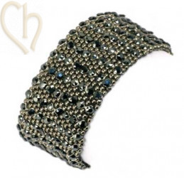 kit du bracelet "Almaz" Hematite