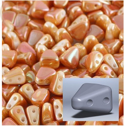 Nib-Bit bead 6*5mm Full Abricot